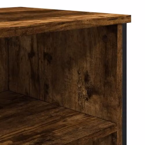 vidaXL Sideboard in Smoked Oak Brown, Engineered Wood, W/D/H: 91 x 35.5 x 74.5 cm – 5