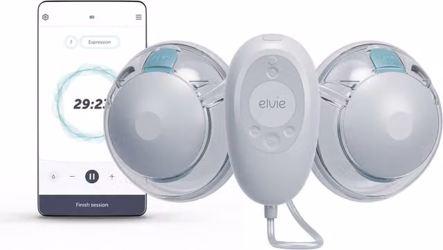 Elvie Stride 2 White Double Electric Breast Pump