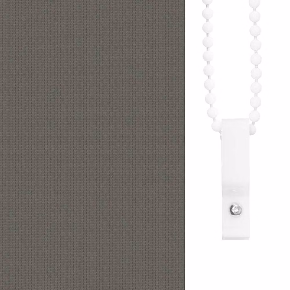 Berkfield Home Grey Blackout Roller Blind, Polyester, W: 135 cm, H: 150 cm – 2