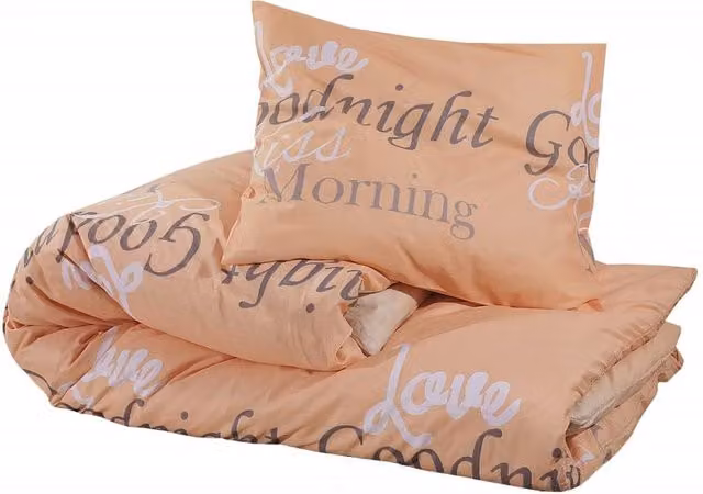Berkfield Home Elegant Pink Cotton Duvet Cover and Pillowcase Set, 200 x 200 cm