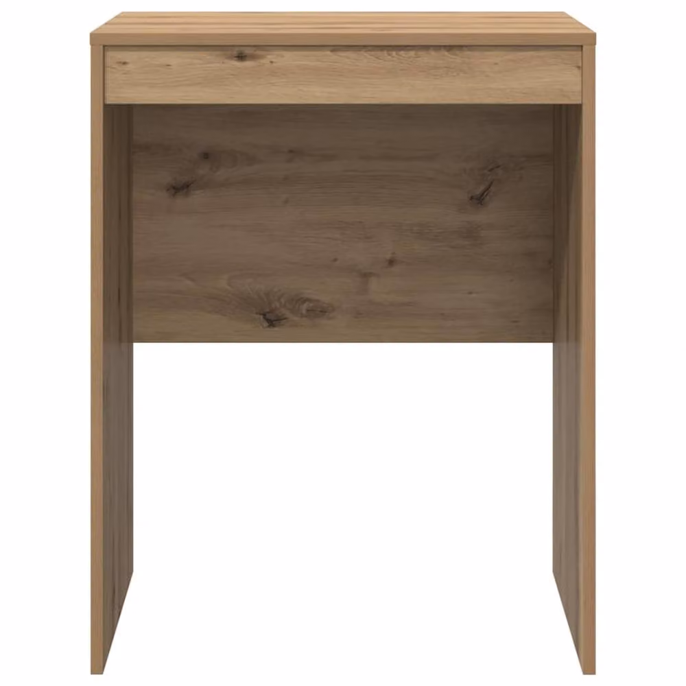 Berkfield Home Modern Writing Desk in Artisan Oak Brown, W/D/H: 60 x 50 x 76 cm – 4