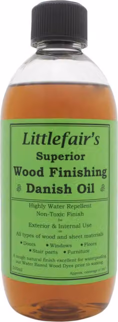 Littlefairs Natural Water Repellent Wood Oil, 0.5 l