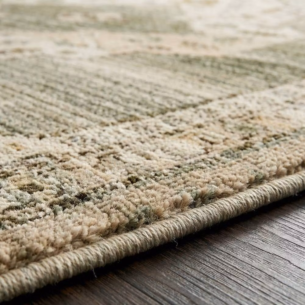 Livabliss Fifth Avenue Vintage Boho Living Room Rug in Brown, White and Grey, W: 200 cm, D: 275 cm – 3