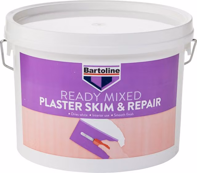 Bartoline Ready Mixed Plaster Skim and Repair White Gypsum