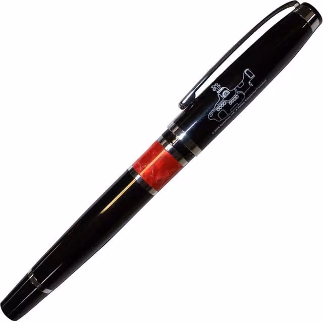 The Beatles Yellow Submarine Rollerball Pen with Black Ink