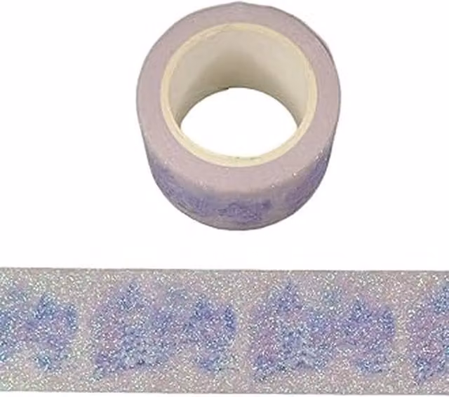 Syntego Pack of 2 Green Christmas Tree Washi Paper Tape
