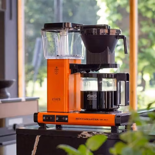 Technivorm Moccamaster KBG Select Filter Coffee Machine, Orange, 1.25 l – 5