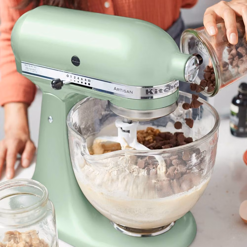 KitchenAid Artisan 4.8L Tilt-Head Stand Mixer in Green – 2