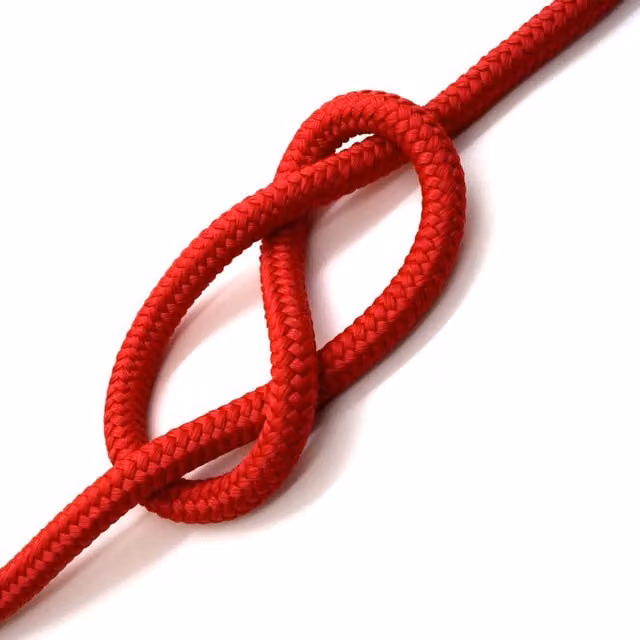 Sola Red Polypropylene Solid Braided Rope, 10mm x 10m