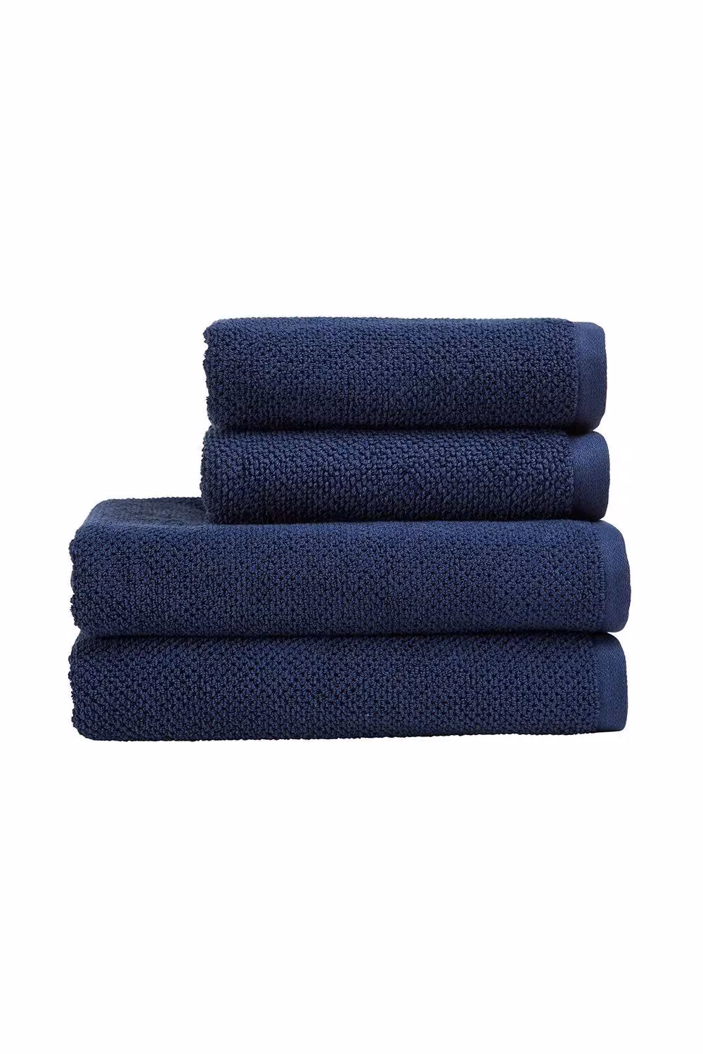Christy Brixton Luxury Textured 100% Cotton Towel in Midnight Blue – 2