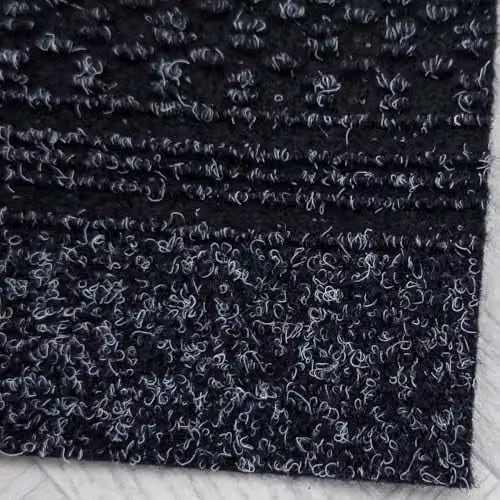 runrug Aztec Hallway Carpet Runner Rug in Black, W: 66 cm, L: 390 cm – 3
