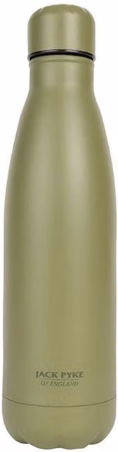Jack Pyke Green Thermal Stainless Steel Water Bottle, 500ml – 1