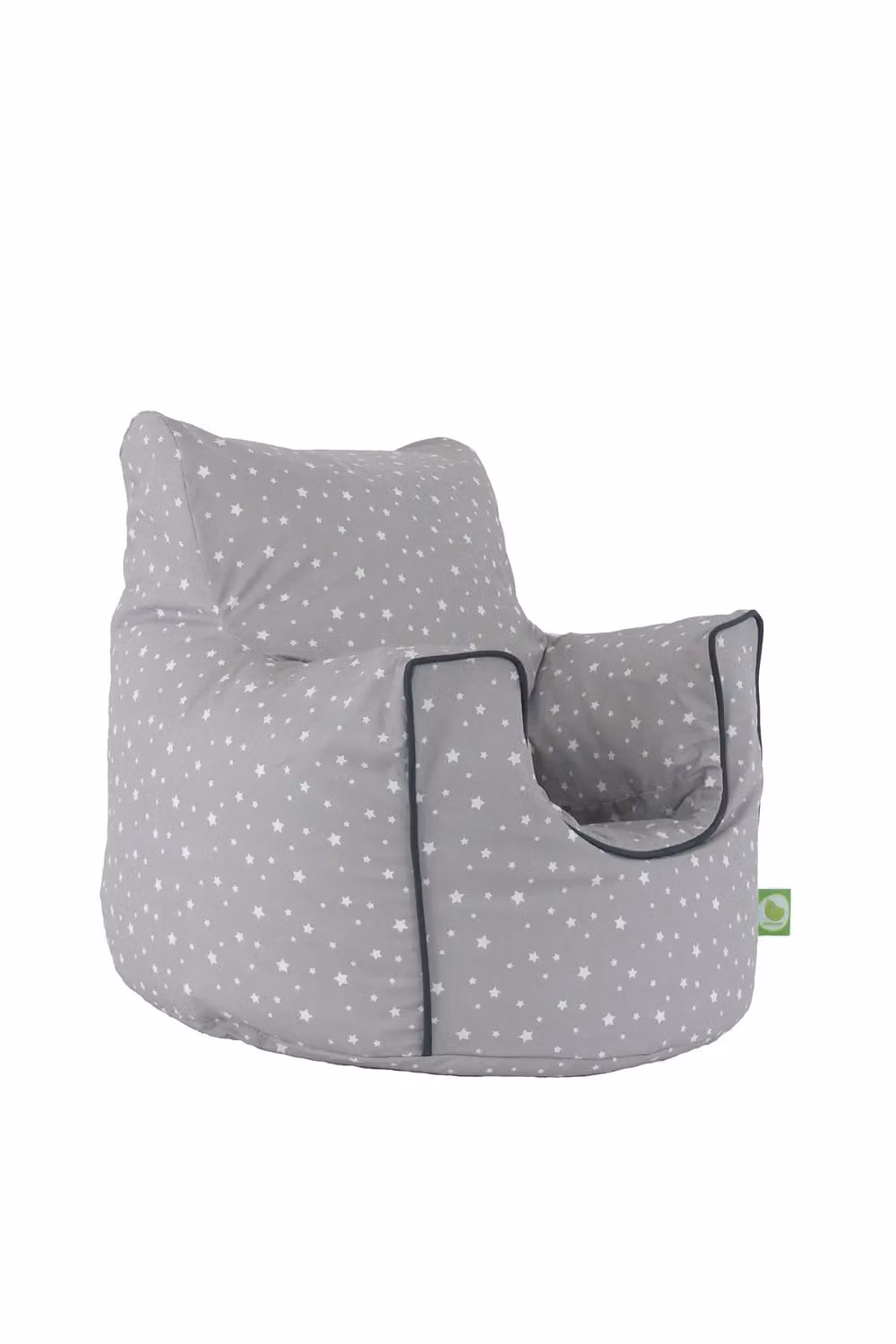 Bean Lazy Grey Stars Cotton Bean Bag Armchair for Children, Small – 2