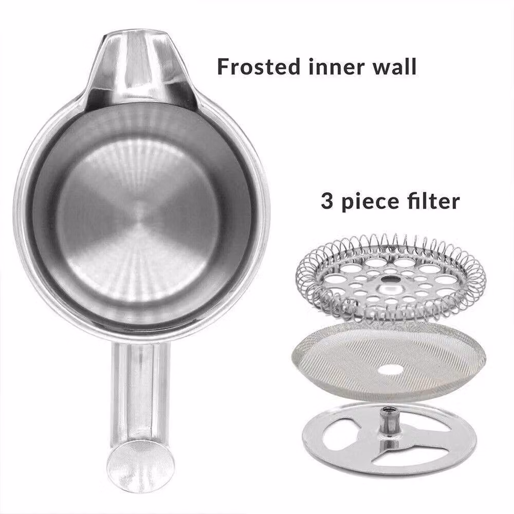 Kelvenix Coffee and Tea Filter Maker Plunger Pitcher in Silver – 3