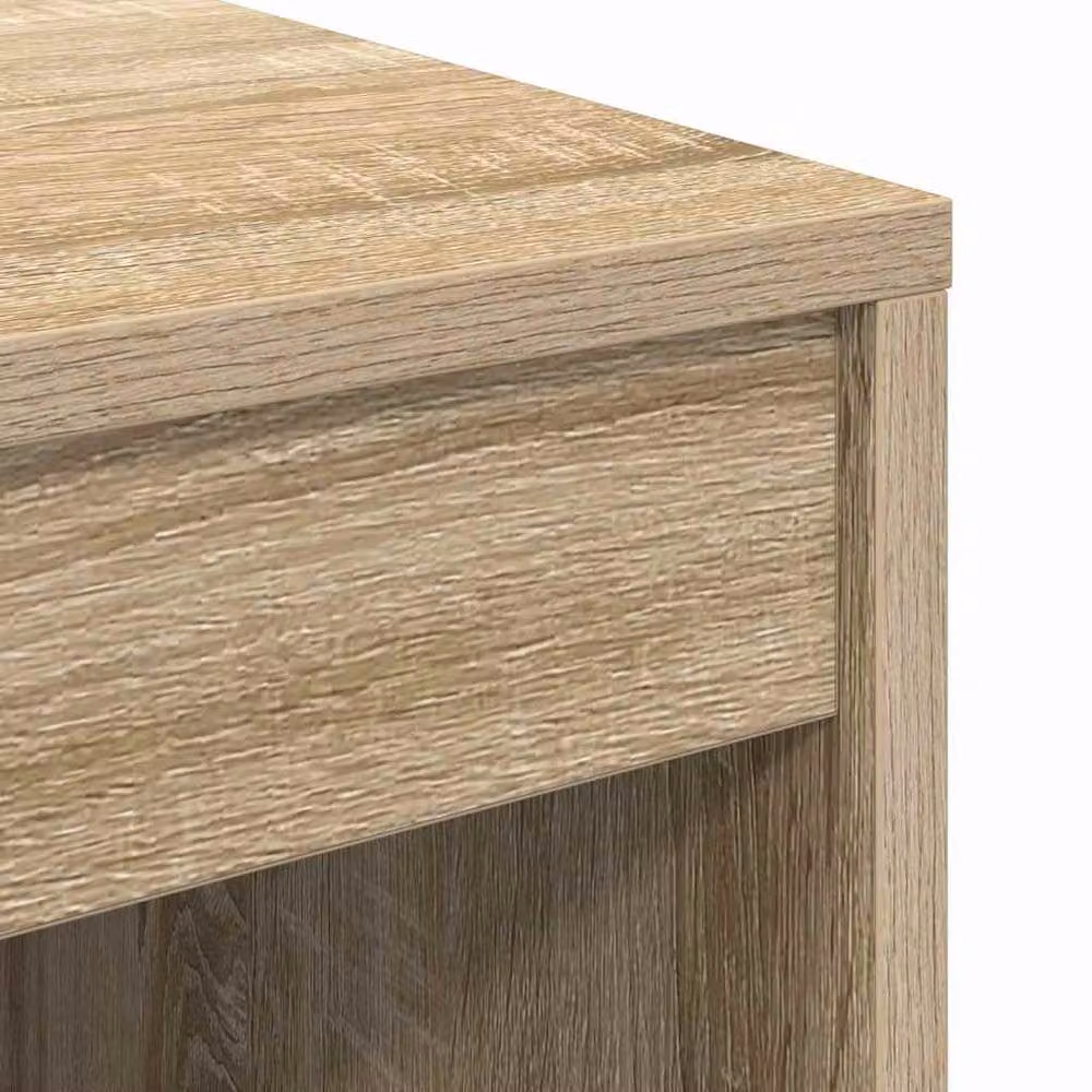 Berkfield Home Modern Computer Desk in Beige, W/D/H: 60 x 50 x 76 cm – 5