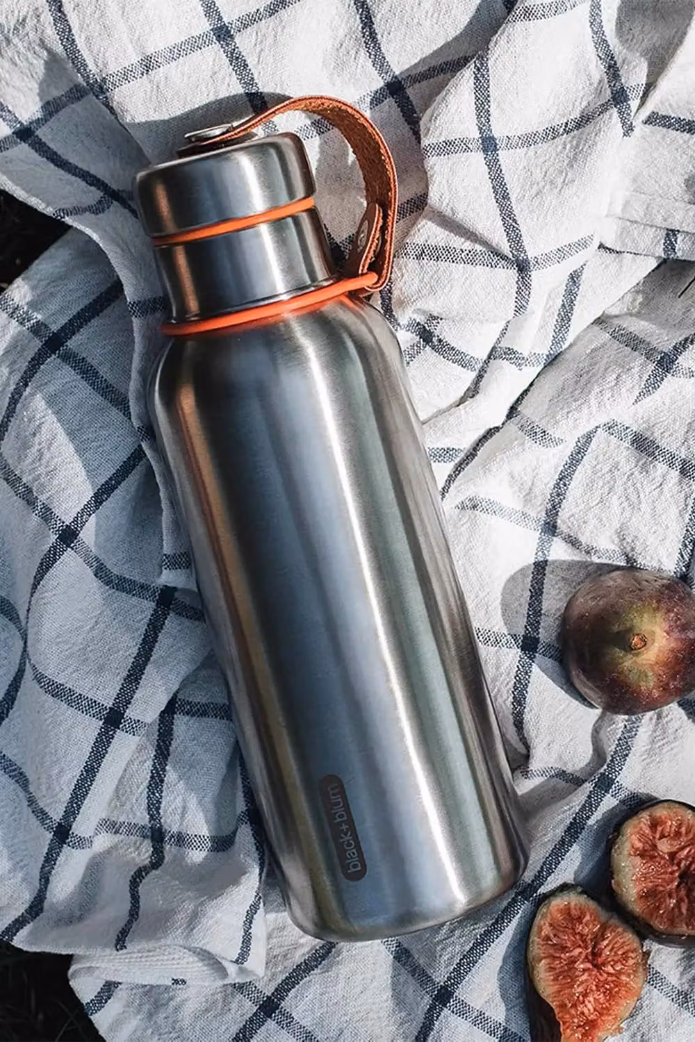 Black + Blum Insulated Water Bottle, 500ml, Orange and Brown – 2
