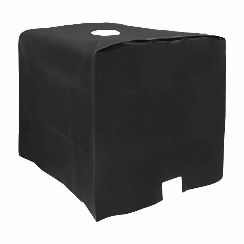FLAVORA Waterproof IBC Tote Cover for 1000L Rain Water Tank, Black – 3
