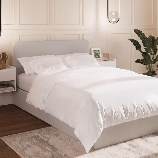 GFW Chiswick Modern Upholstered Ottoman Bed Frame in Grey, 140 x 200 cm – 2
