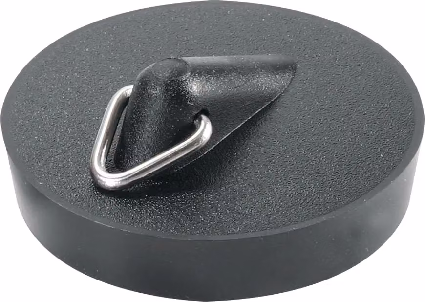 McAlpine Black Plastic 1¾" PVC Plug for 1.5" Waste – 3