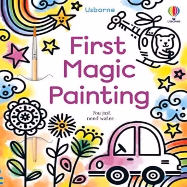 Abigail Wheatley First Magic Painting Multicolour Paperback Book by Usborne Publishing Ltd