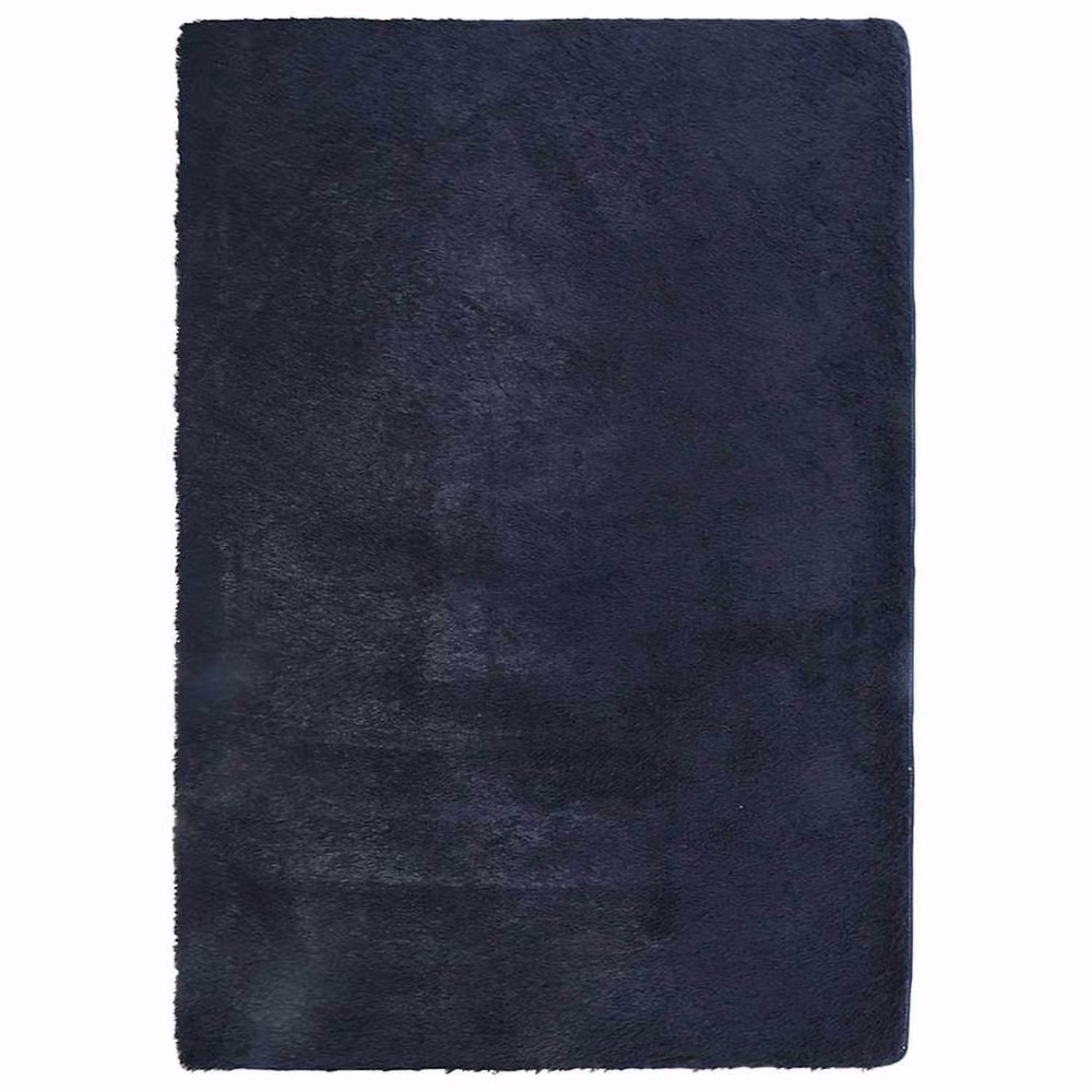 Berkfield Home NAVARRA Shaggy High Pile Rug, Blue, W: 240 cm, D: 340 cm – 2