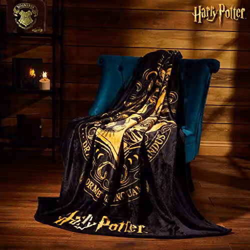 United Essentials Harry Potter Fleece Throw Blanket, Multicolour, W/D: 150 x 130 cm – 6