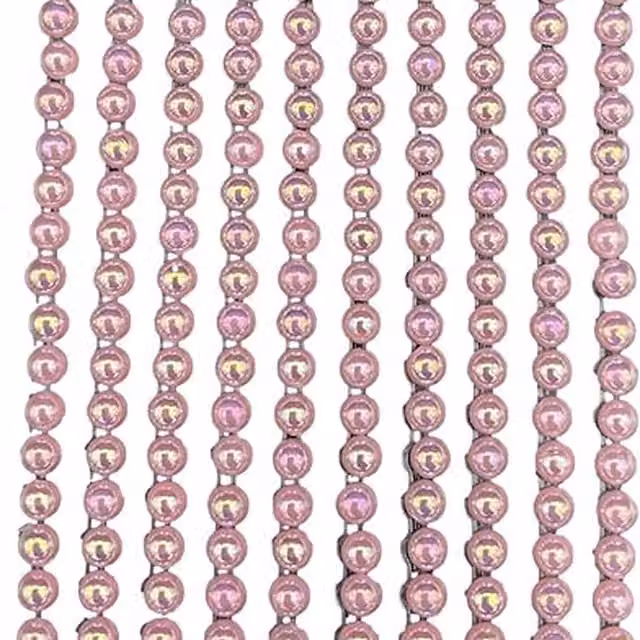 Syntego Pack of 1000 AB Pink Mini Pearls