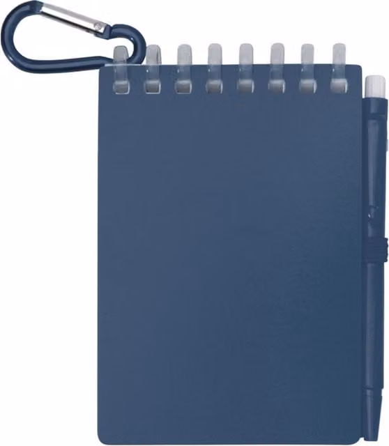 Floso Lig Mini Softcover Notebook with Pen, Ocean Blue