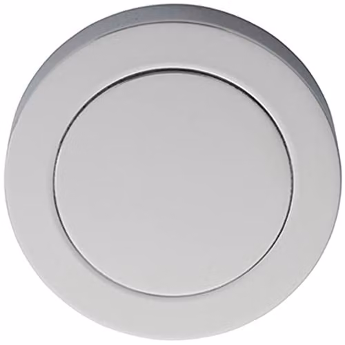 Loops 51mm Blank Escutcheon in Polished Chrome with Concealed Fix Rose