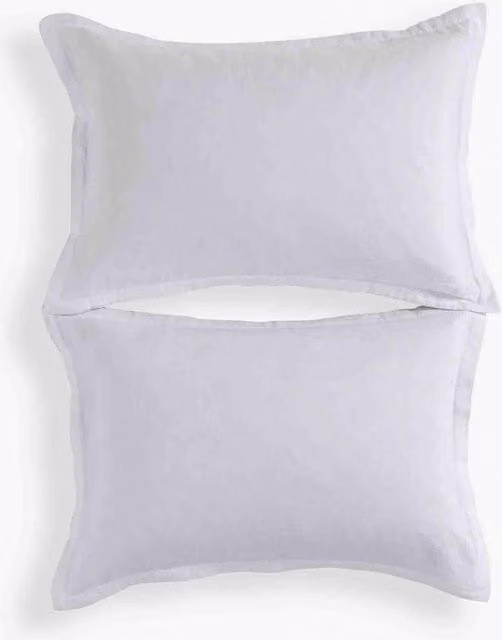 Christy Organic Retreat King Pillowcase Pair in White, 100% GOTS Certified Organic Cotton
