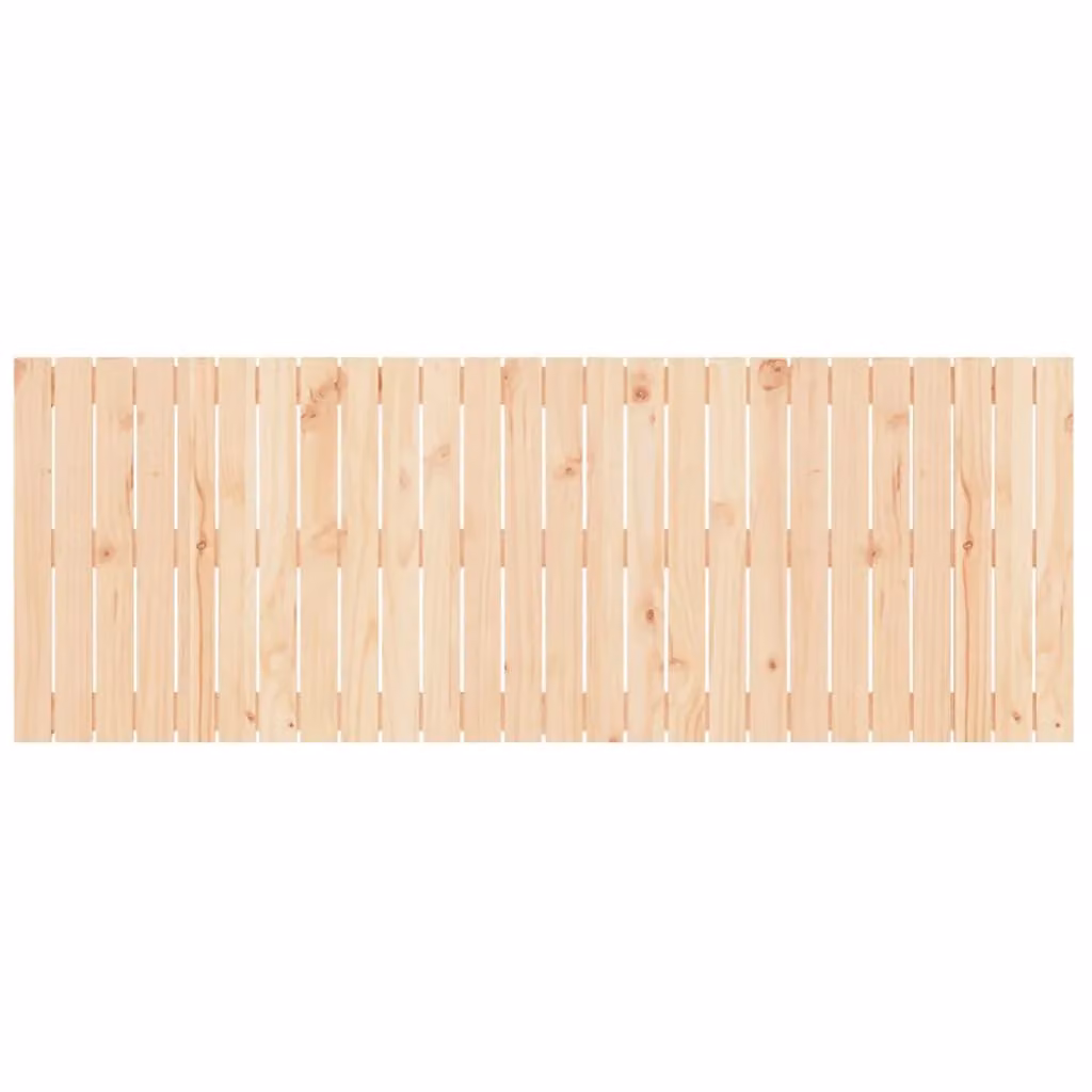 Berkfield Home Rustic Solid Wood Pine Wall Mount Headboard, Brown, W: 166 cm, D: 3 cm, H: 60 cm – 2
