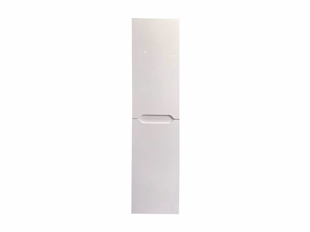 Vente-unique STEFANIE Suspended Bathroom Column in White, W/D/H: 30 x 30 x 120 cm – 2