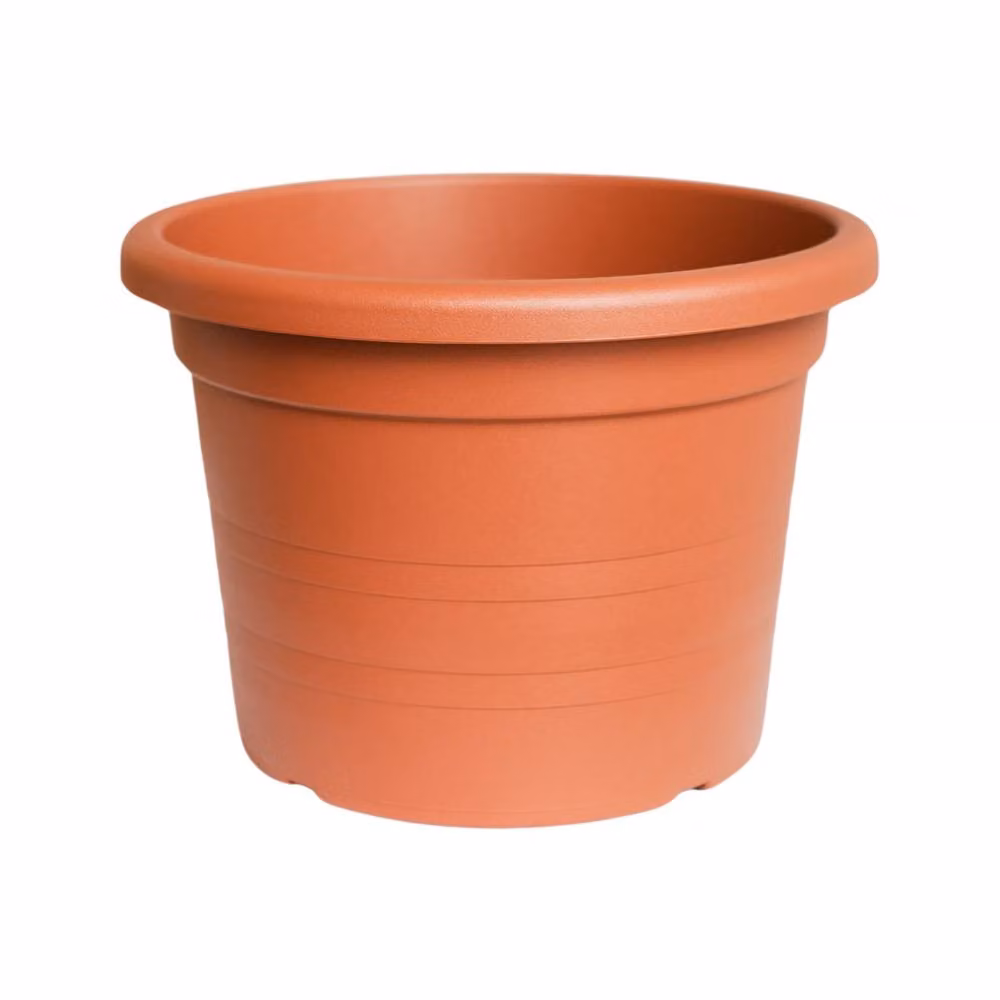 Ivyline Cilindro Terracotta Plant Pot in Orange, Diameter: 60 cm – 2