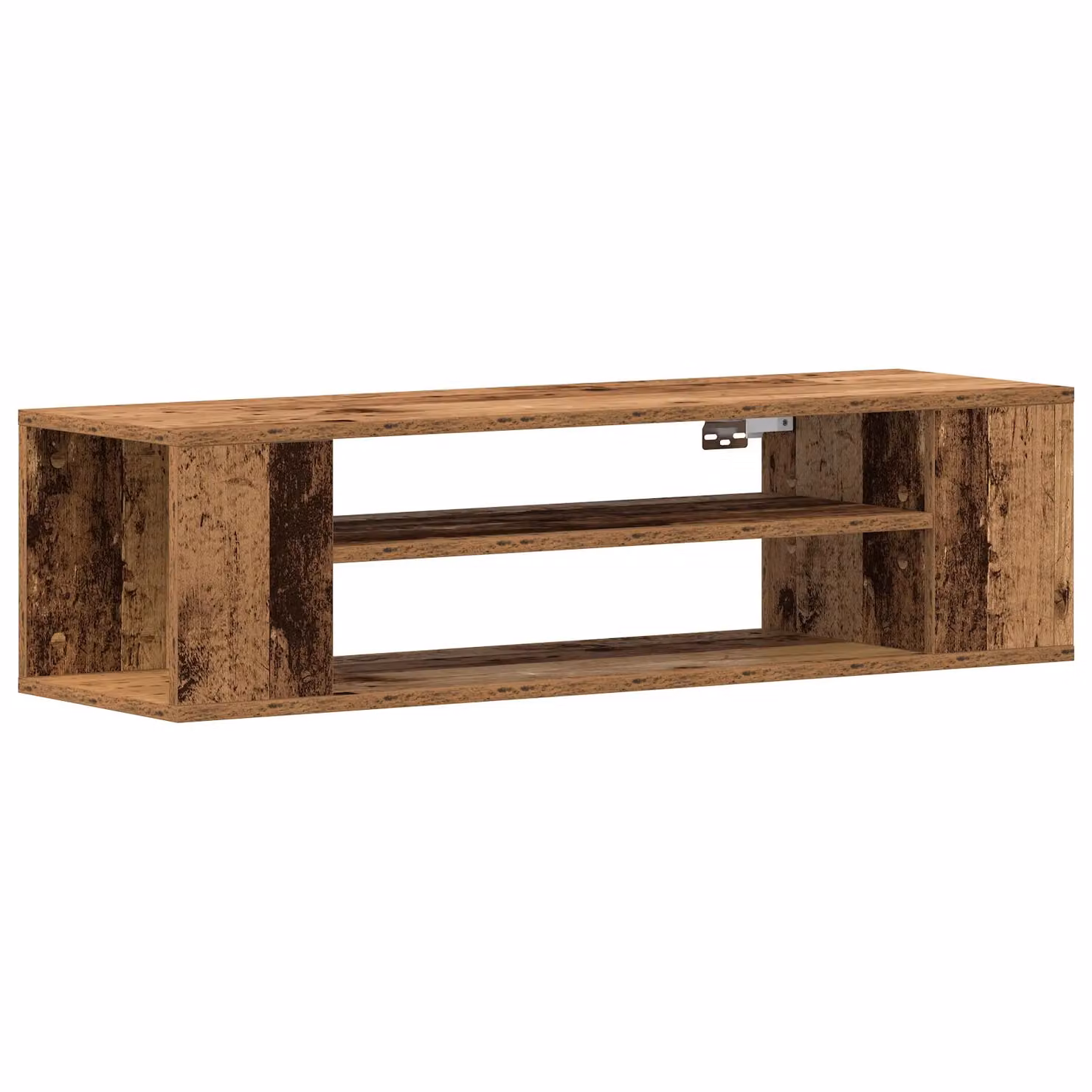 Berkfield Home Rustic Brown TV Cabinet in Engineered Wood, W: 100 cm, D: 30 cm, H: 26.5 cm – 2