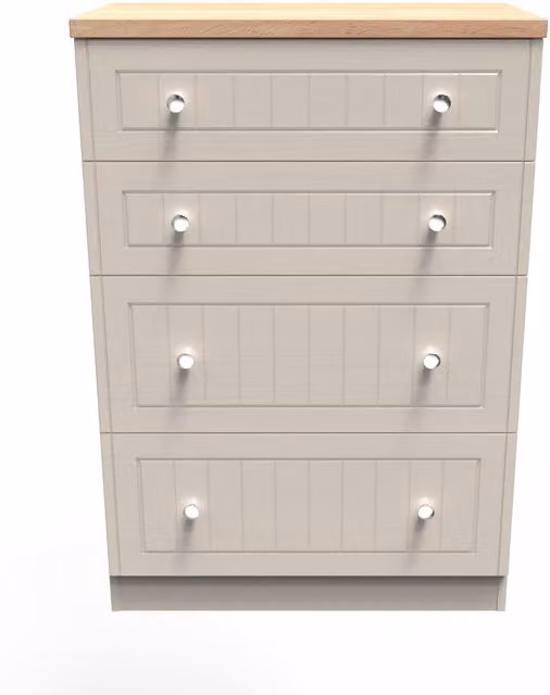 2 U Norton 4 Drawer Deep Chest in Beige