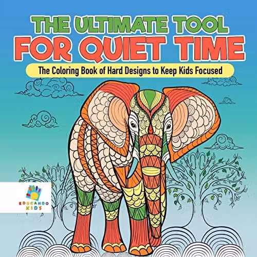 Educando Kids Multicolour Hard Design Colouring Book for Children