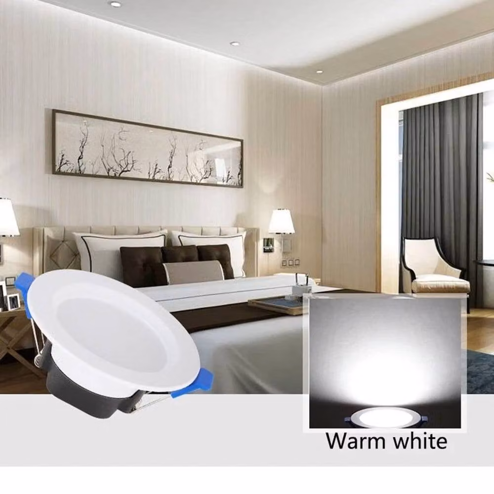 VOGREX Dimmable LED Recessed Downlight Panel Light, White, 20 Pack – 2