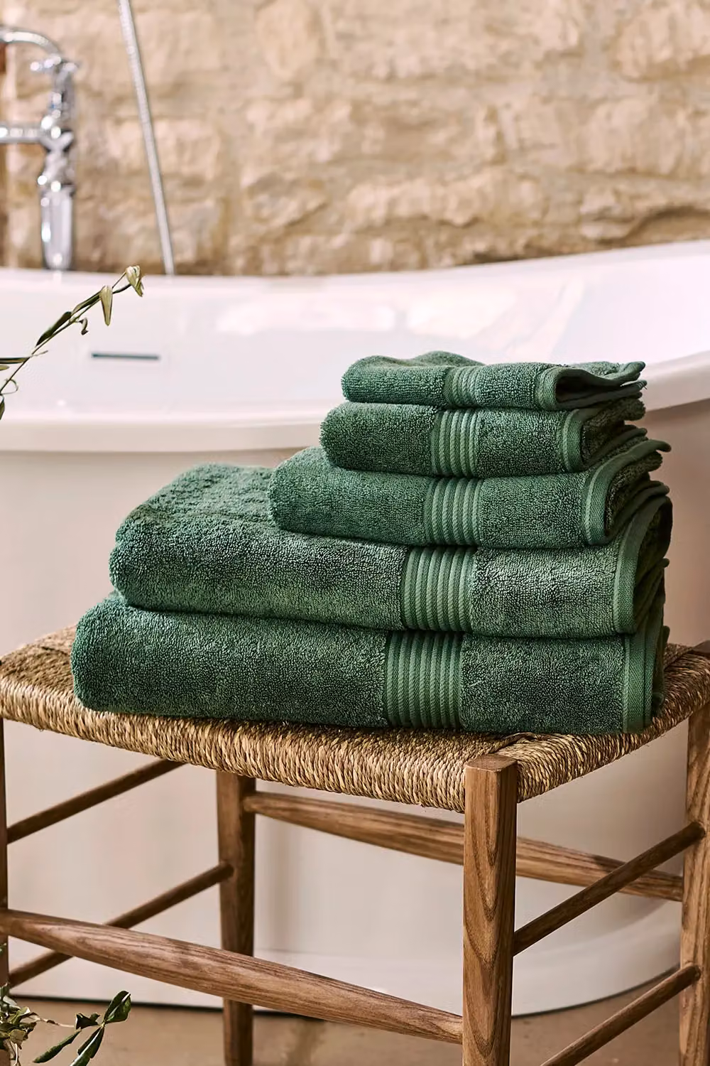 Christy Supreme Hygro Luxury Cotton Towel in Green – 3