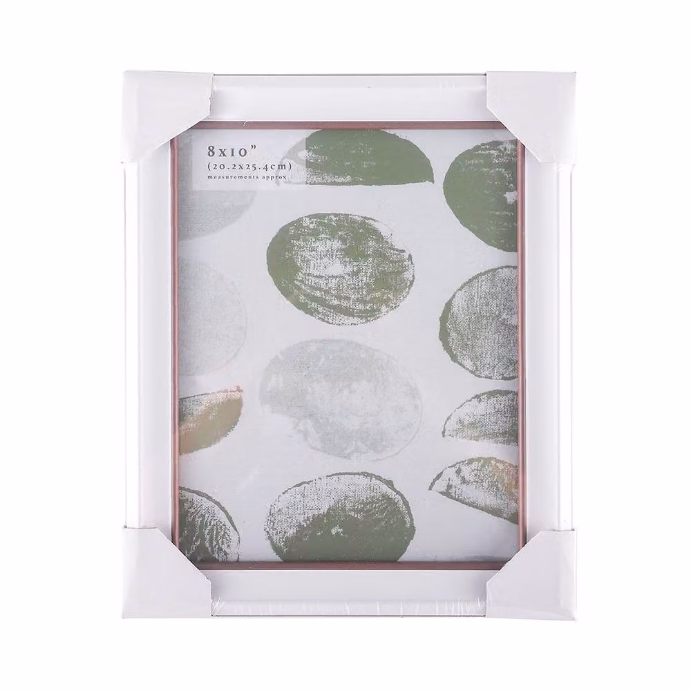 Voltico Modern White MDF Single Rectangular Photo Frame, W/D/H: 25.4 x 20.32 x 25.4 cm – 2