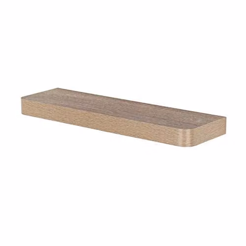 Core Products Trent Narrow Floating Shelf, Oak Effect Brown