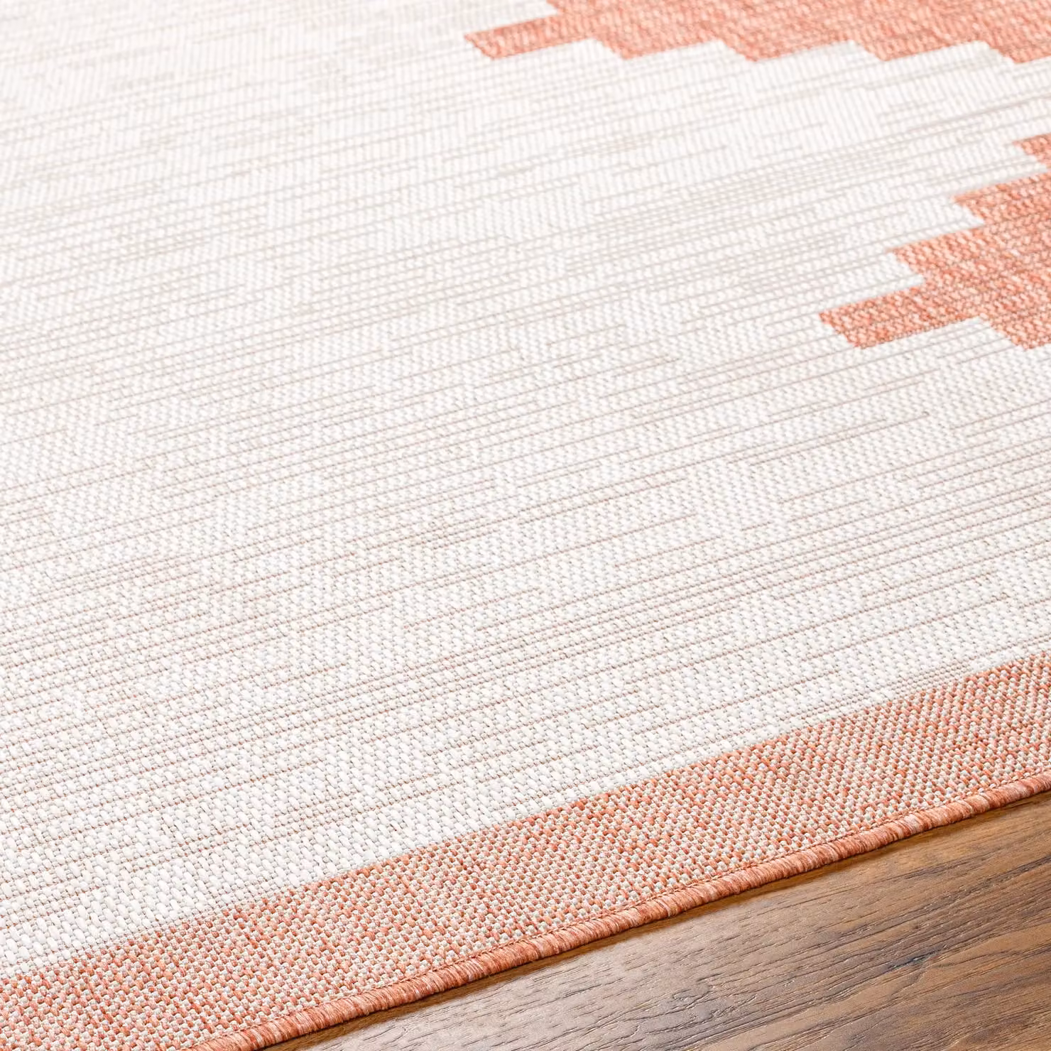 Livabliss Aegean Modern Geometric In- & Outdoor Rug in Blue, Beige, Pink, Black and Grey, W: 130 cm, L: 190 cm – 2