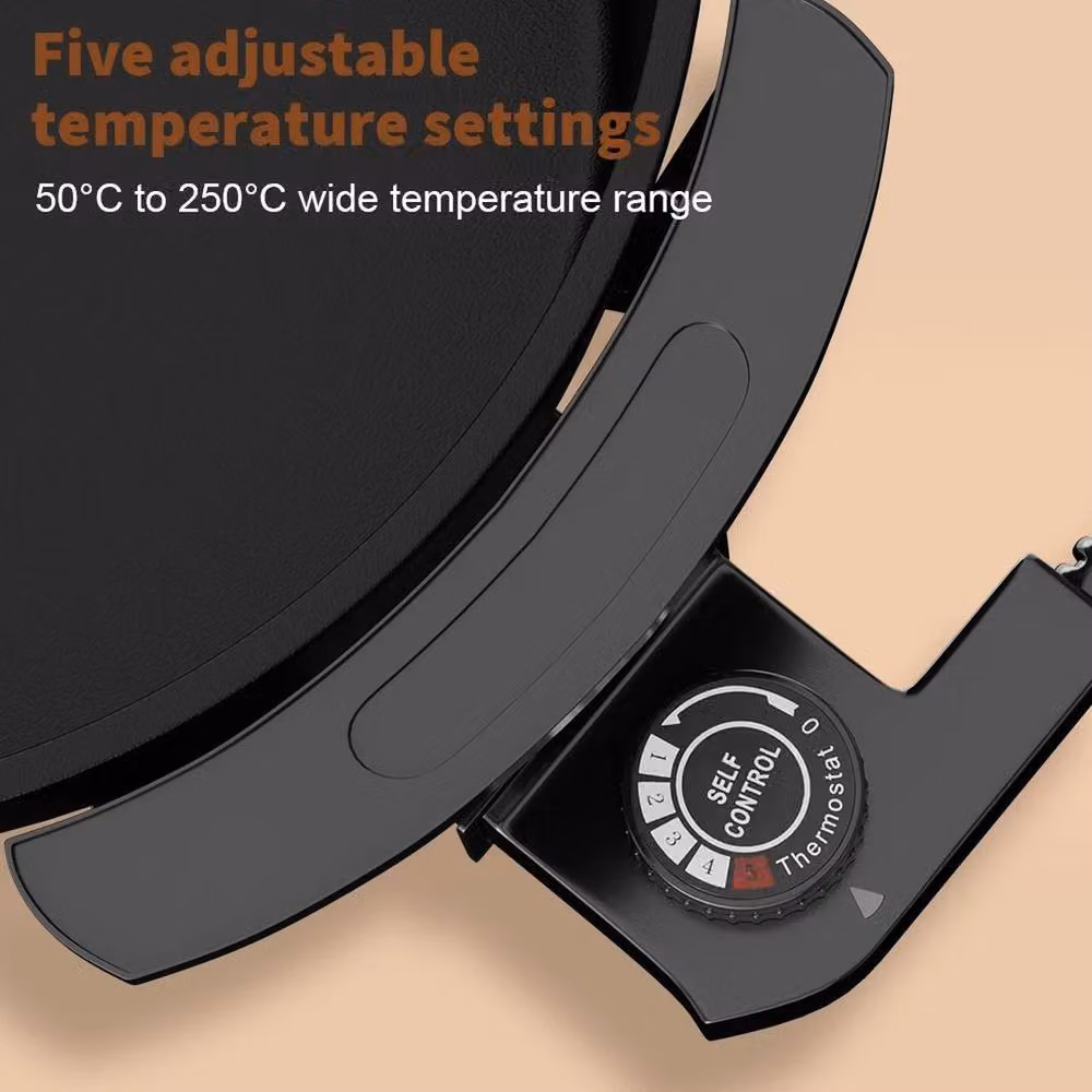 PAWNORA 8L Large Electric Frying Pan in Black – 4