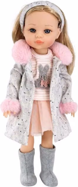 BiBi Doll Emma Fashion Doll in Pink and Grey