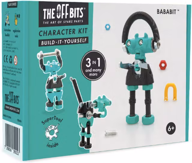 OffBits BabaBit Build it Yourself Green Creative Robotics and Coding Toy