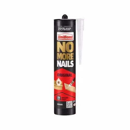 Unibond No More Nails Original Construction Adhesive, White, 280 g – 2