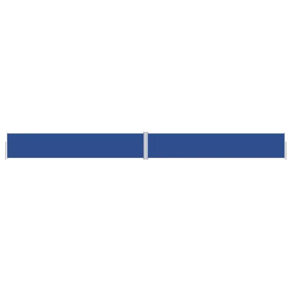 Berkfield Home Blue Retractable Roller Side Awning, W: 117 cm, L: 1200 cm – 2