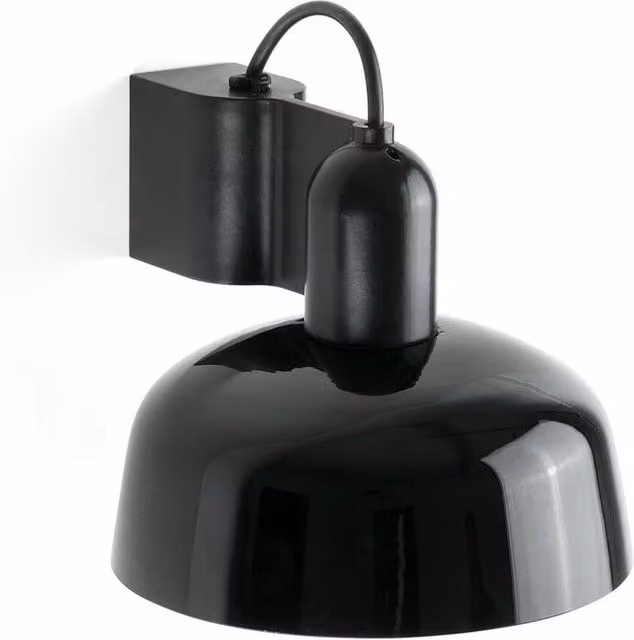 Faro Tatawin Dome Wall Lamp in Black