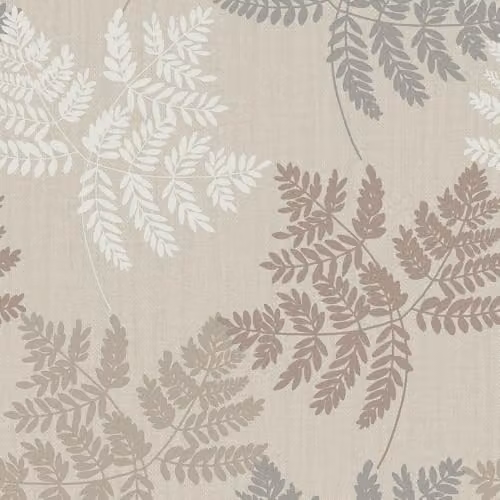Belgravia Decor Anaya Fern Cream Botanical Floral Wallpaper