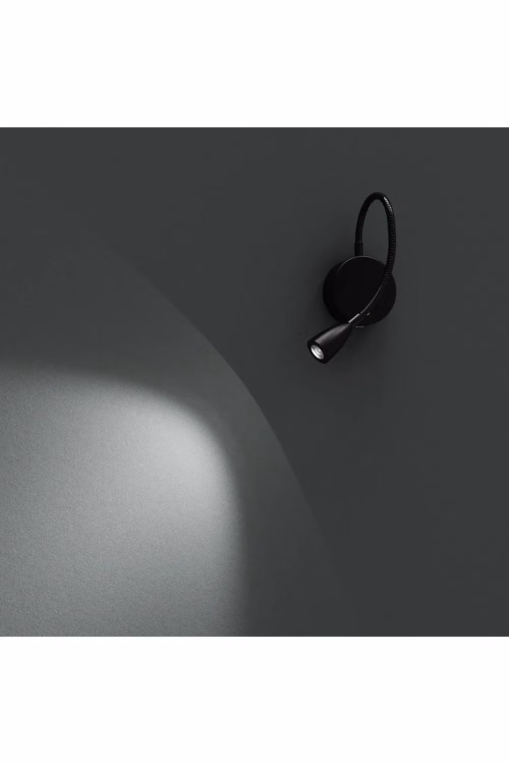 CGC Lighting Matilda Black Adjustable LED Rechargeable Magnetic USB Bedside Wall Reading Light – 3