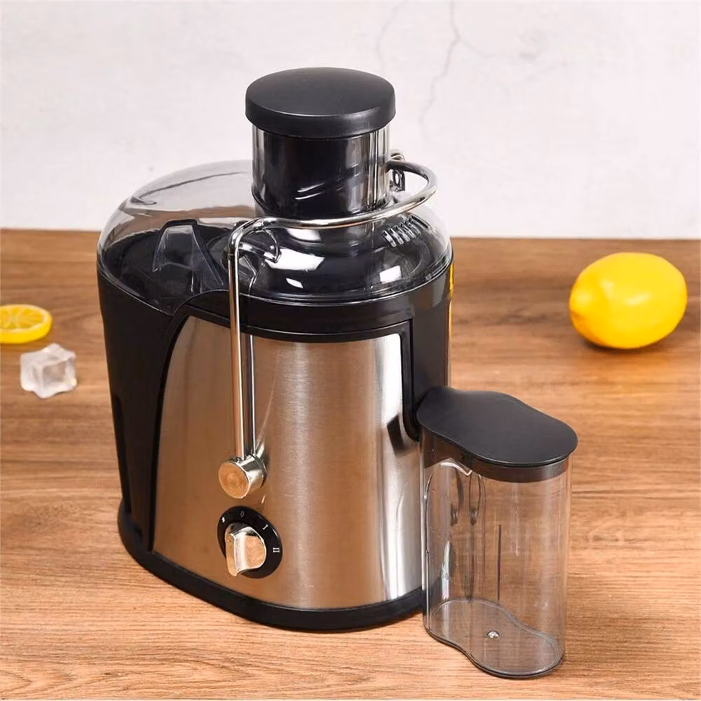 Nordara 1000W Centrifugal Juicer Machine, Stainless Steel Whole Fruit and Vegetable Extractor in Black – 5